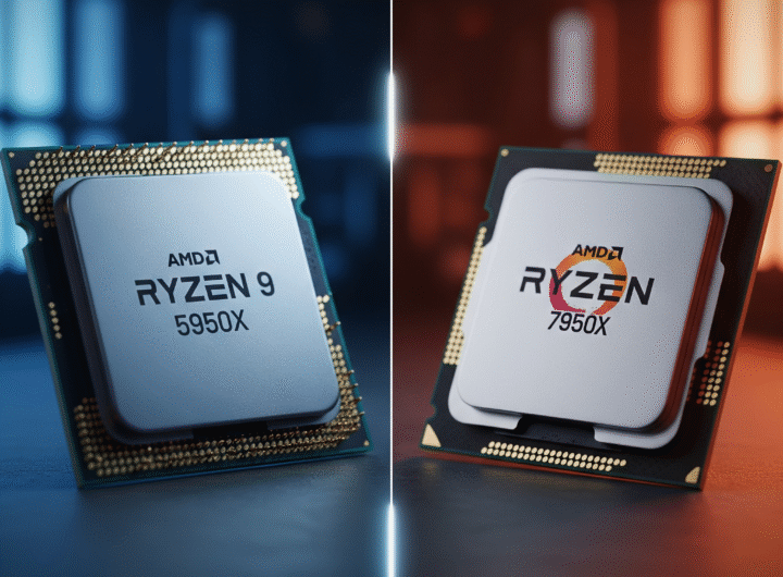 Ryzen 5950X vs Ryzen 7000 performance comparison in 2025