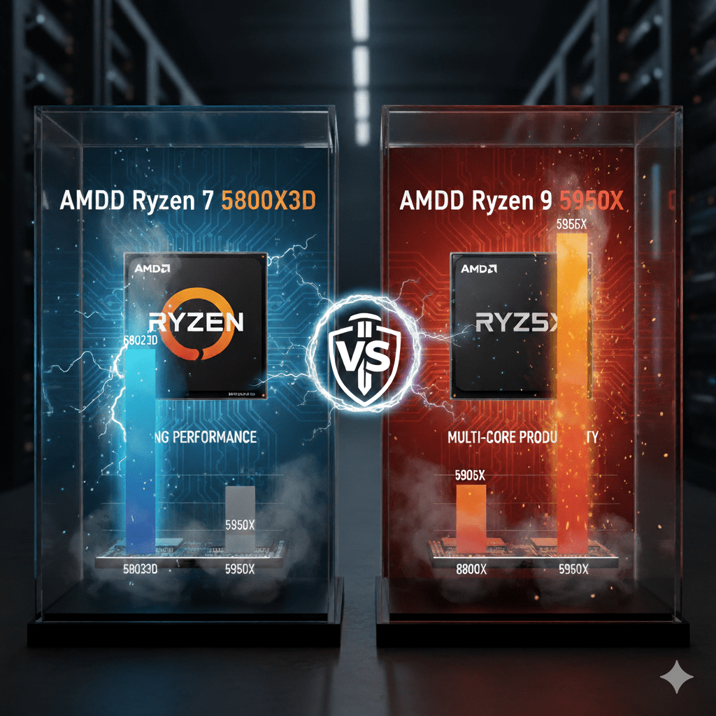 5800X3D vs 5950X